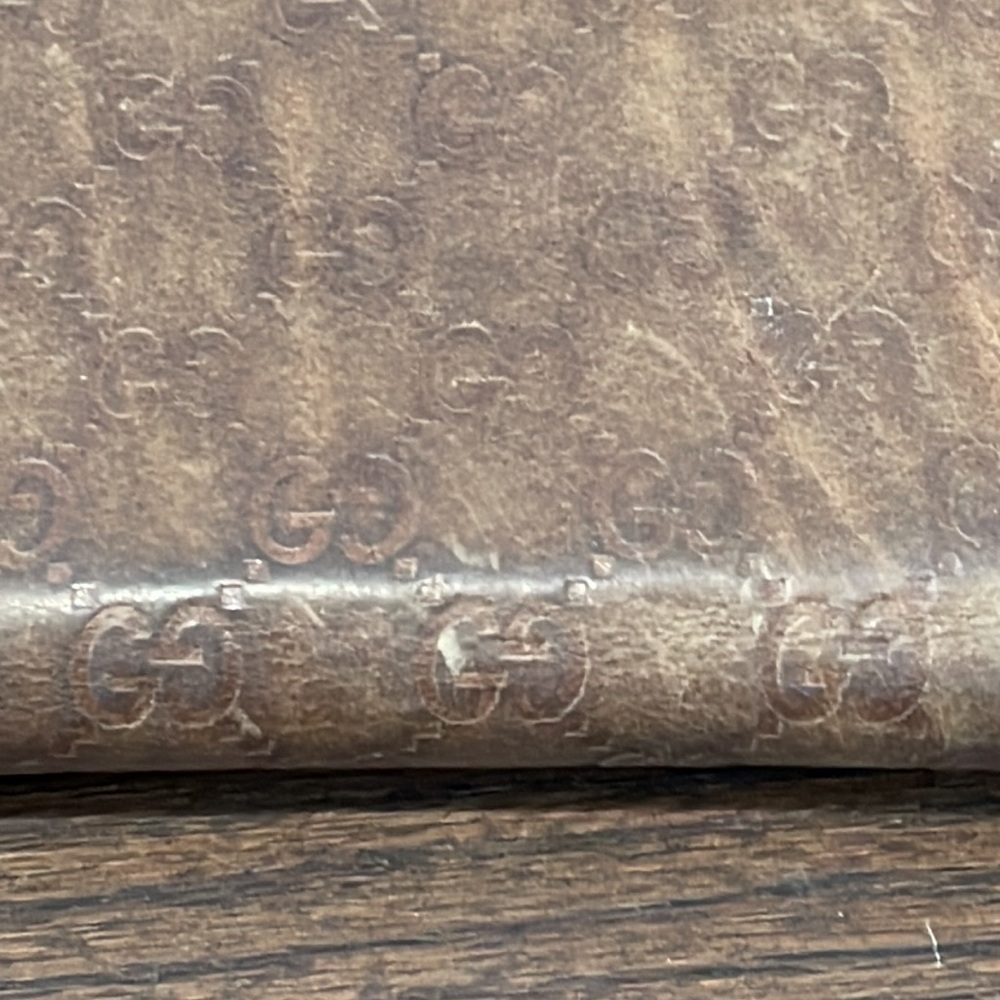 GUCCI Women’s Brown Zip Around Wallet - Picture 3 of 8